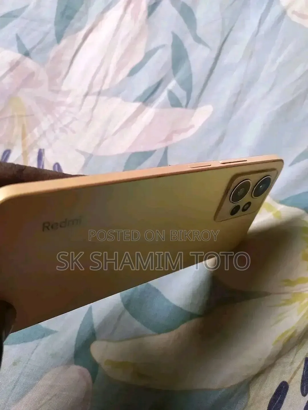 শাওমি রেডমি নোট ১২ ১২৮ জিবি গোল্ড