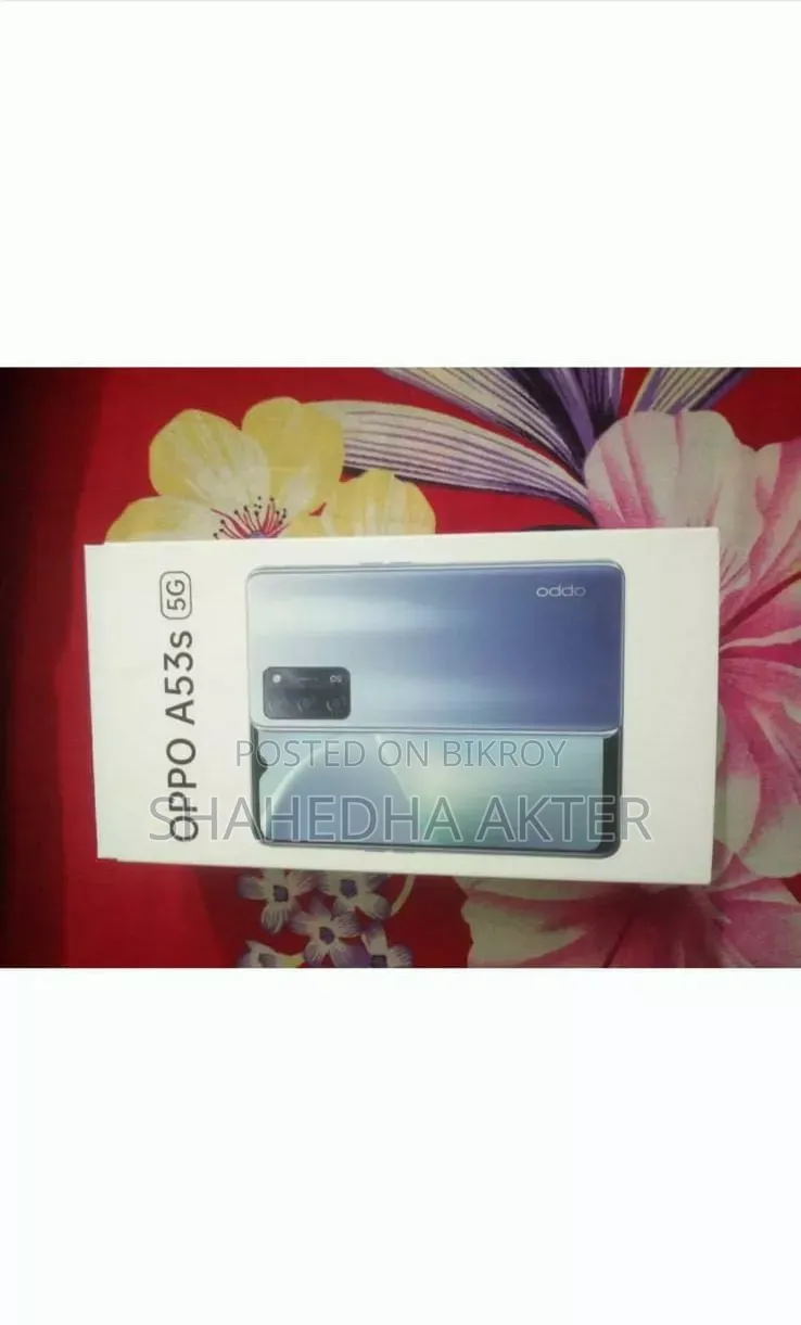 নতুন অপো এ৫৩এস ৫জি ১২৮ জিবি নীল