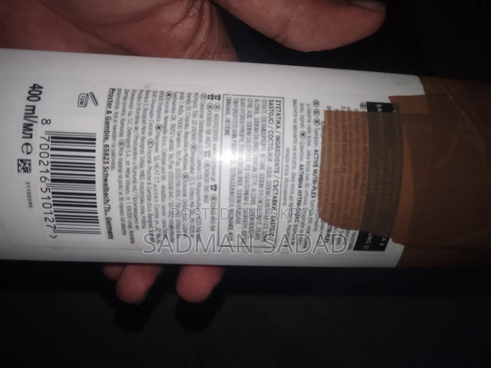 2 Shampoos Imported From Italy