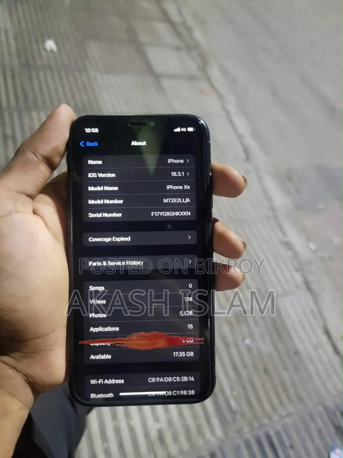 Apple iPhone XR 64 GB Black