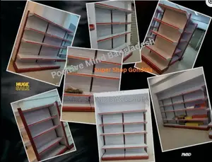 Space-Saving Gondola Rack for Retail Stores