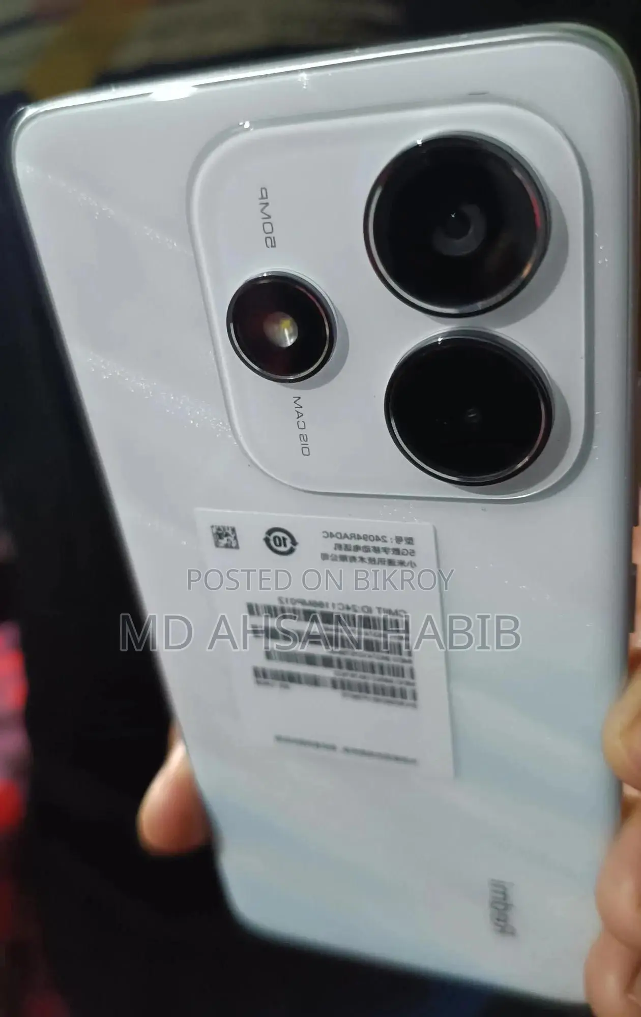 New Xiaomi Redmi Note 14 5G 256 GB White