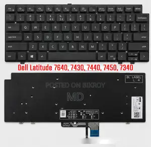 Keyboard for Dell Latitude 7640 7430 7440 7450 7340
