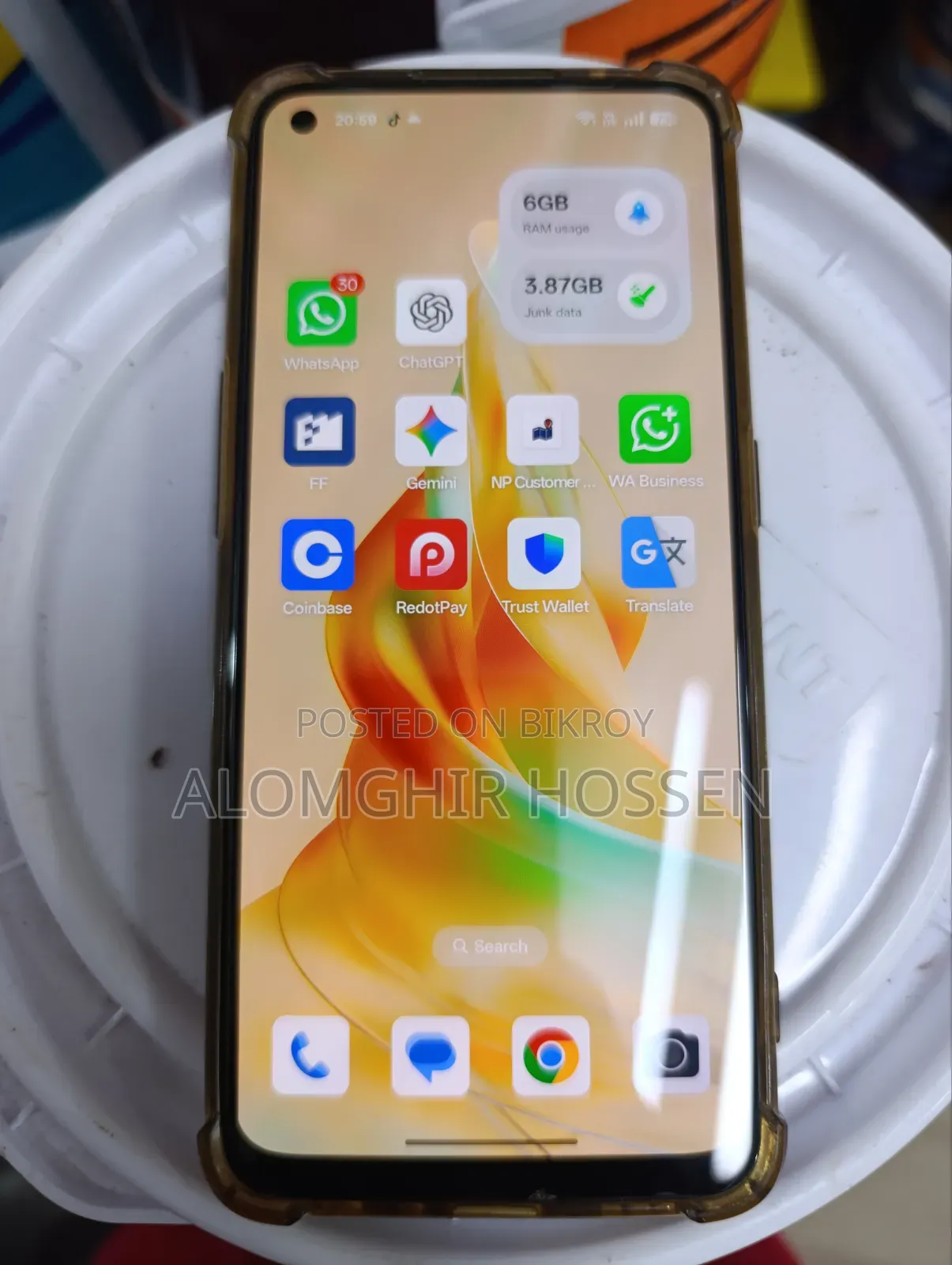 Oppo Reno8 T 128 GB Orange