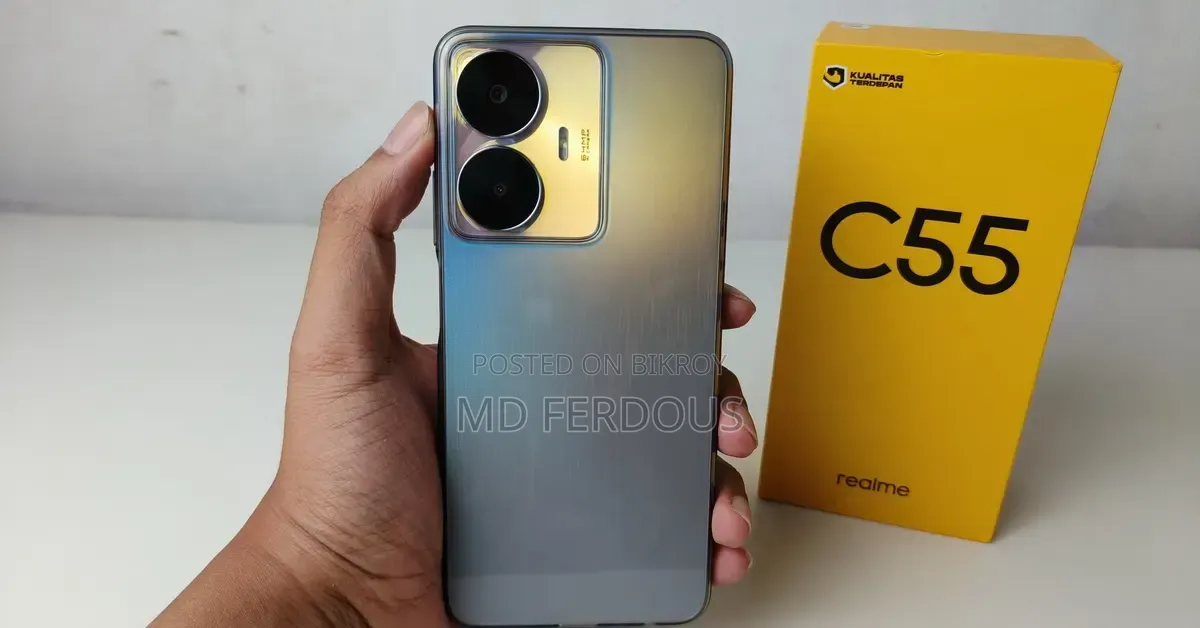 রিয়েলমি সি৫৫ ১২৮ জিবি হোয়াইট