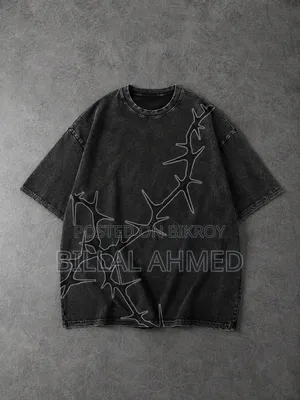 Printed Drop Shoulder