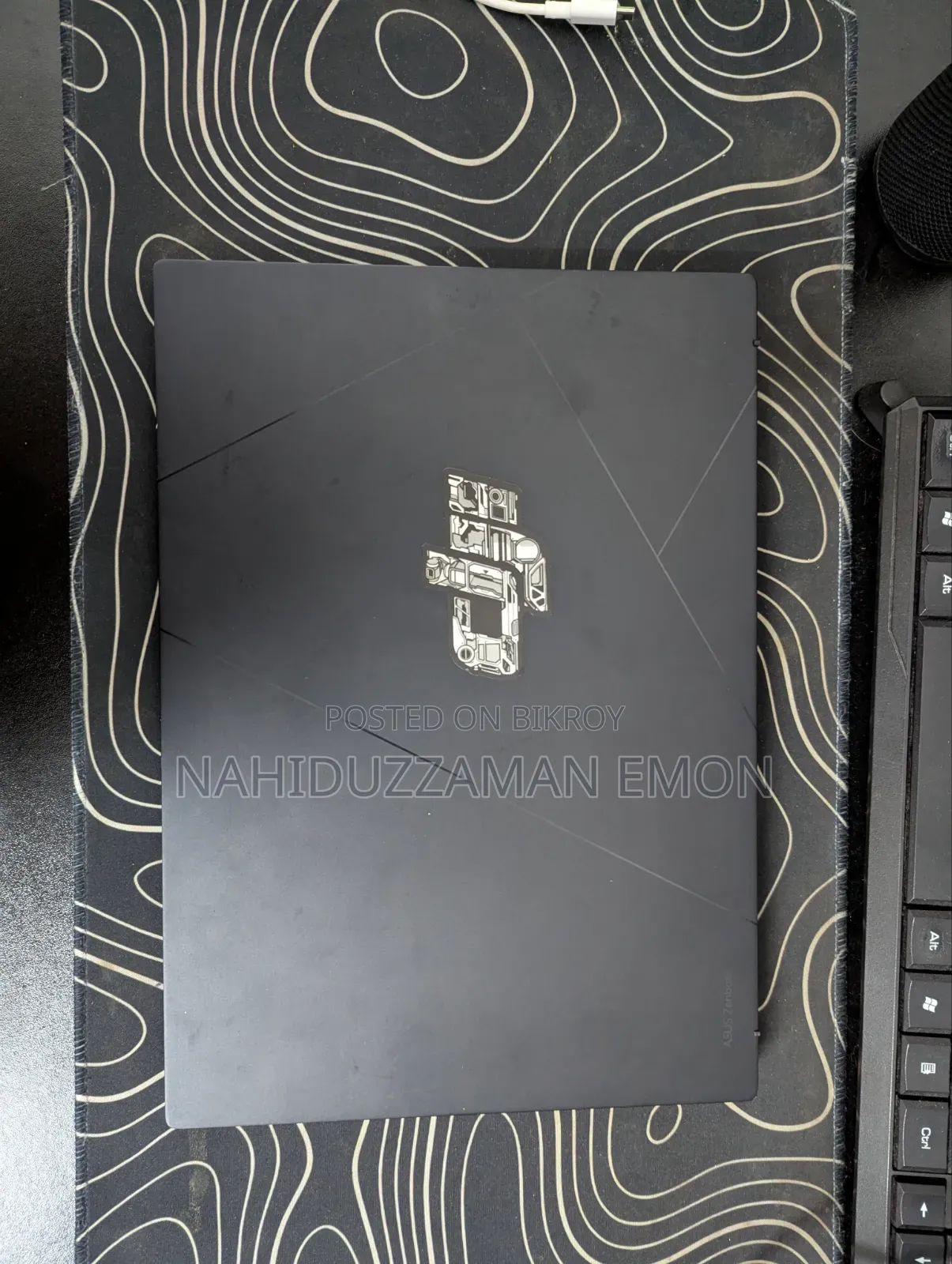 ল্যাপটপ আসুস জেনবুক ১৪ ওএলইডি ১৬জিবি এএমডি রাইজেন ৭ এসএসডি ১টি