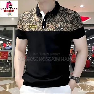 স্টাইলিশ পোলো হাফ হাতা গেঞ্জি এক্সপোর্ট কোয়ালিটি