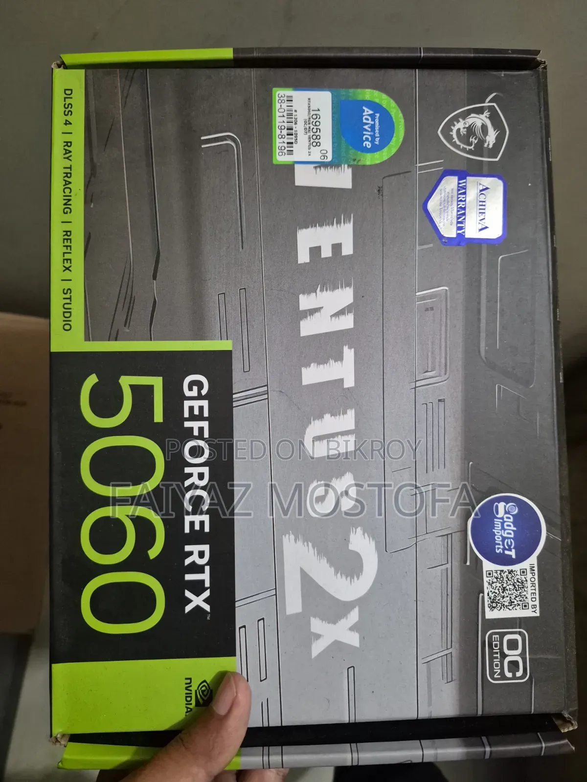 Msi Geforce GTX 5060 2x 8gb Gddr7