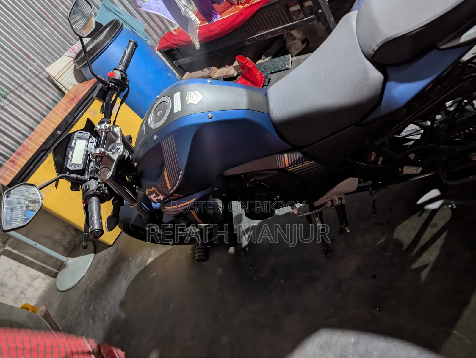 New Yamaha FZS V2 2026 Blue