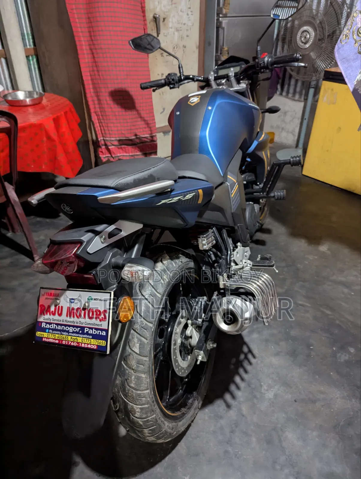 New Yamaha FZS V2 2026 Blue