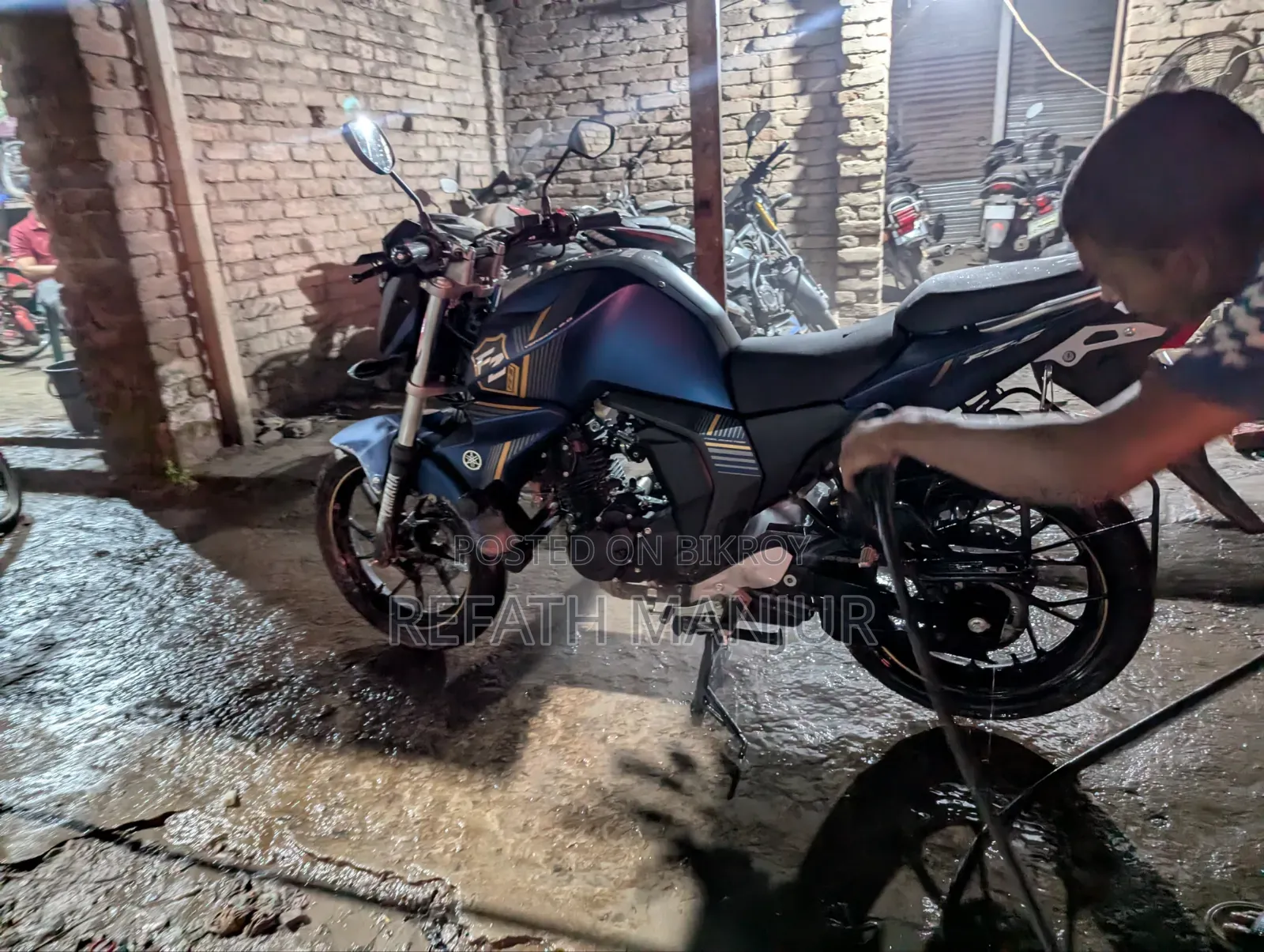 New Yamaha FZS V2 2026 Blue