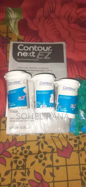 কনট্যুর ব্লাড গ্লুকোজ টেস্ট স্ট্রিপস