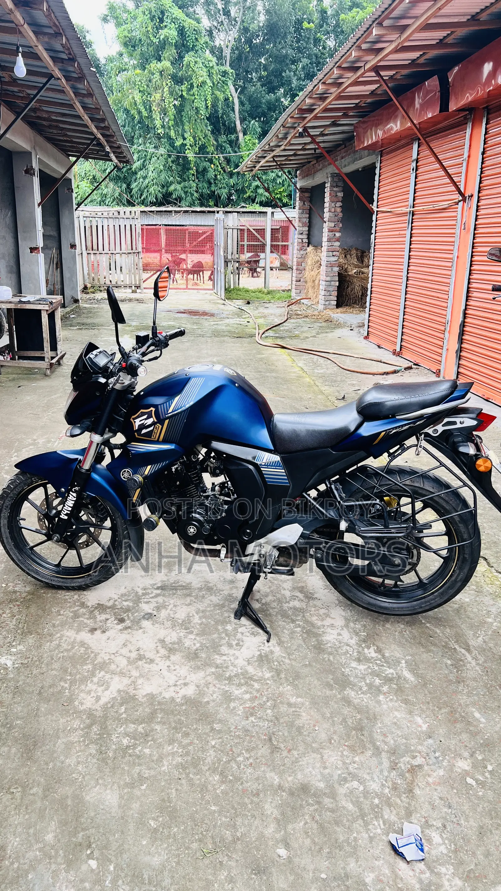 Yamaha FZS V2 2018 Blue