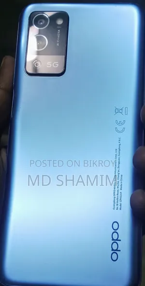 নতুন অপ্পো এ৫৬ ৫জি ২৫৬ জিবি ব্লু