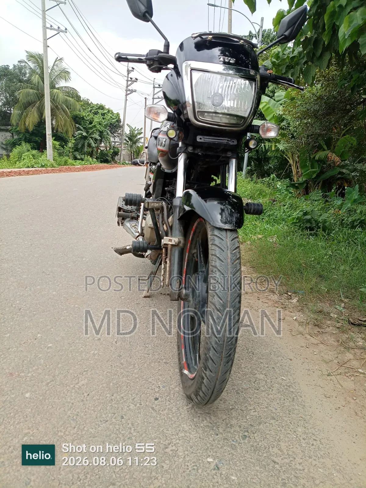 টিভিএস রাradeon ২০১৯ ব্ল্যাক