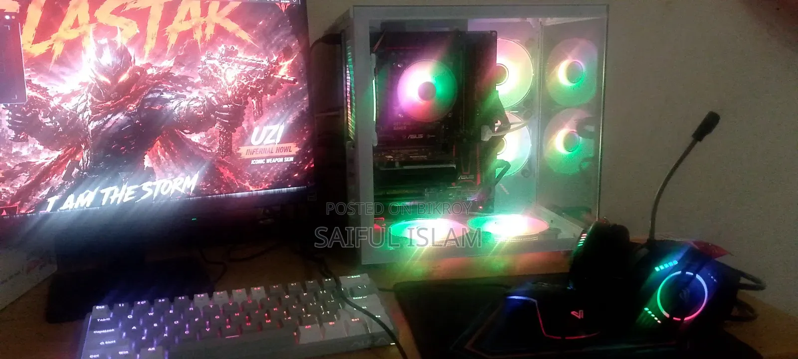 Asus Desktop Computer 20GB Intel Core i7 128GB SSD