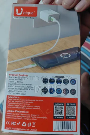 Unique 45 Watt Fast Charger