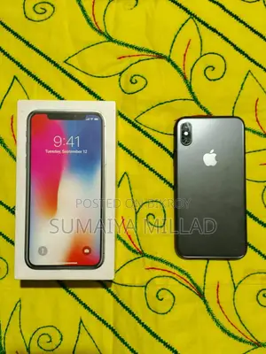 New Apple iPhone X 256 GB Black