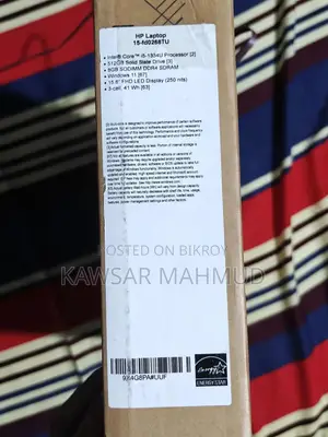 ল্যাপটপ HP 15 8GB Intel Core I5 SSD 512GB