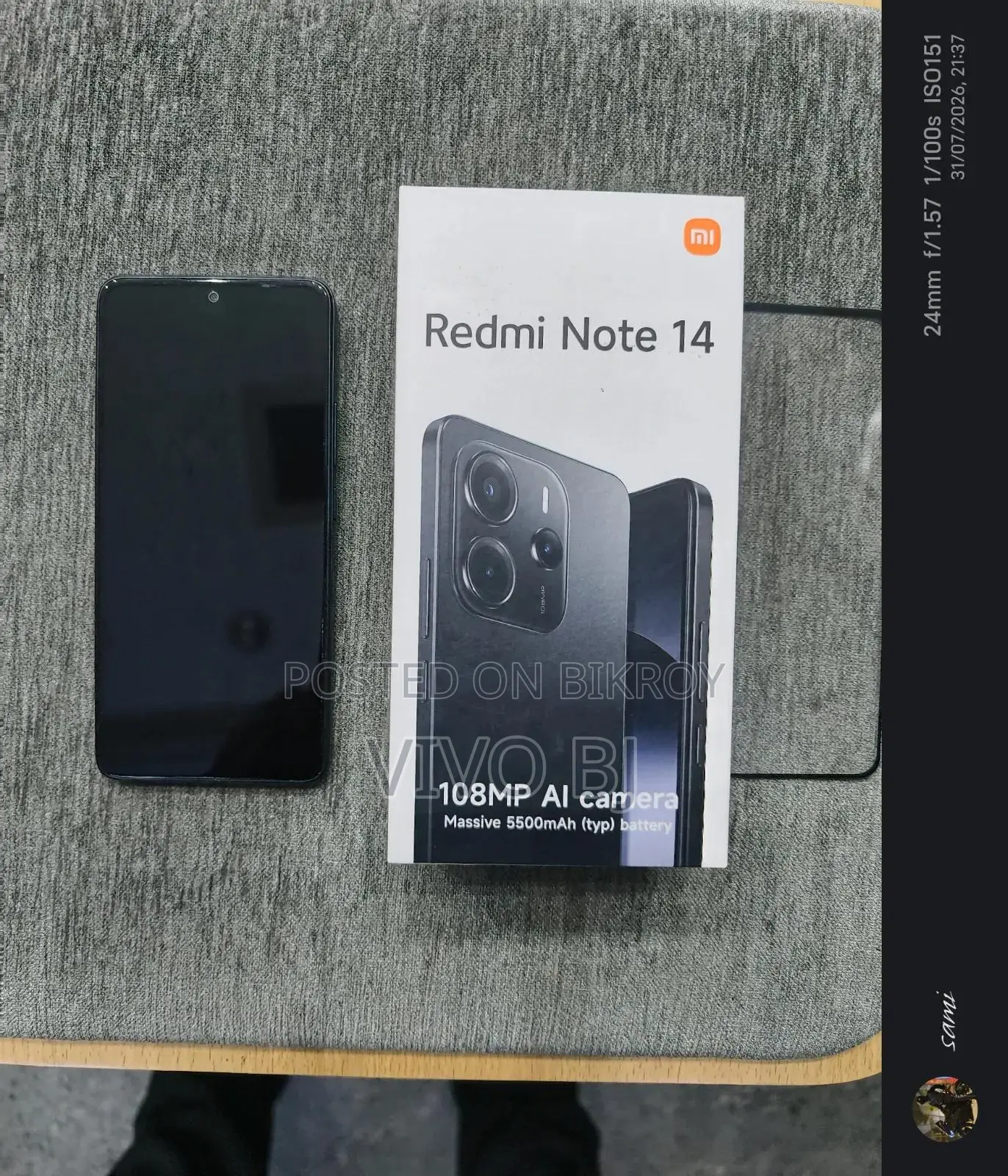 Xiaomi Redmi Note 14 5G 256 GB Black