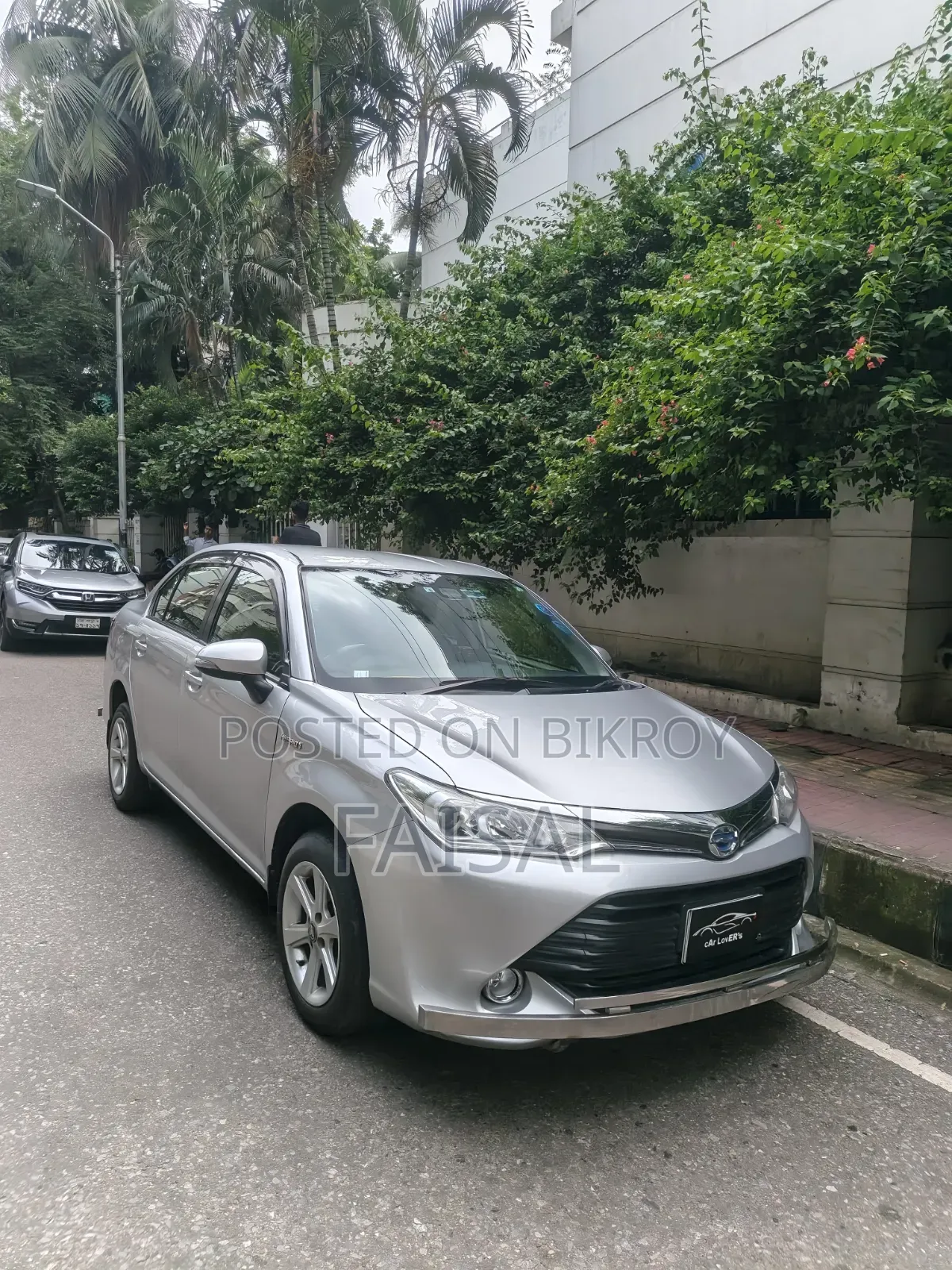 Toyota Axio 1.5 Hybrid Two-Wheel Drive 2016 Silver