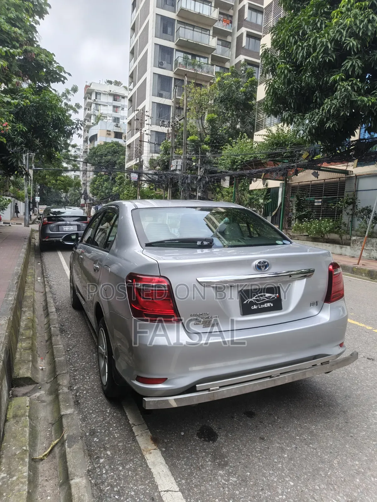 Toyota Axio 1.5 Hybrid Two-Wheel Drive 2016 Silver