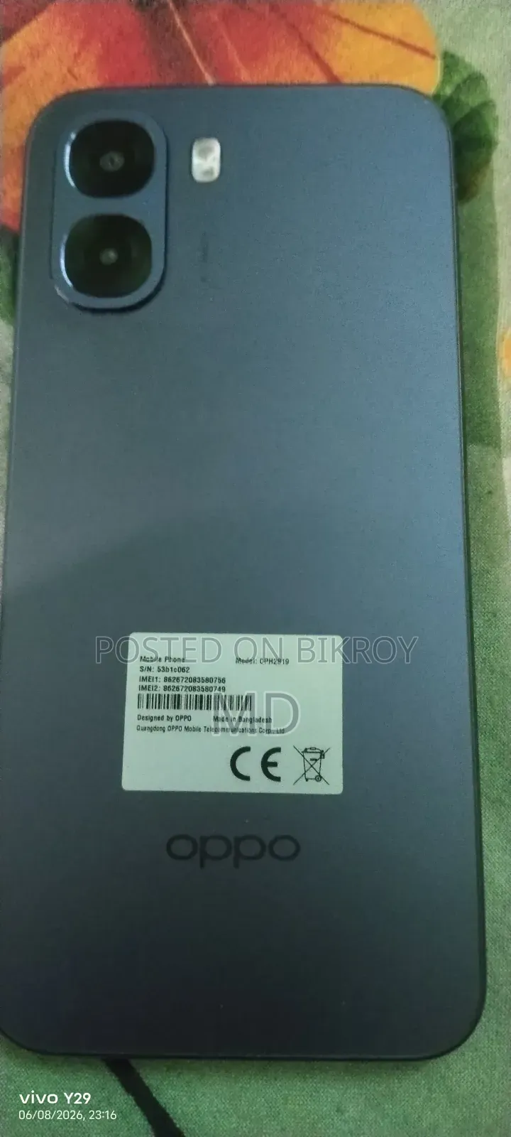 Oppo A6x 64 GB Purple