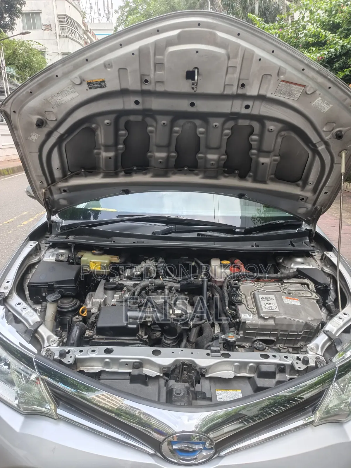 Toyota Axio 1.5 Hybrid Two-Wheel Drive 2016 Silver