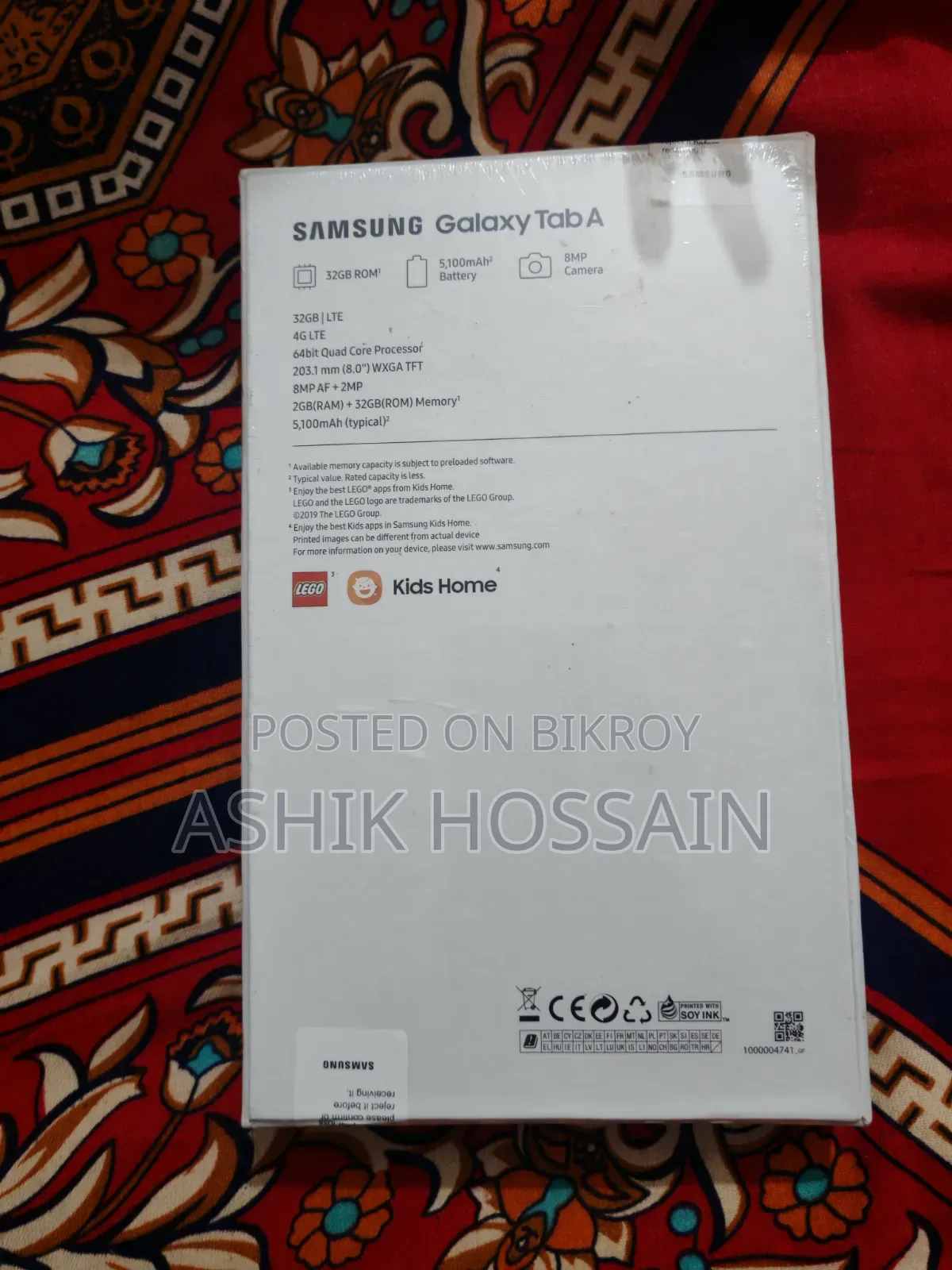 New Samsung Galaxy Tab a 8.0 (2019) 32 GB Silver