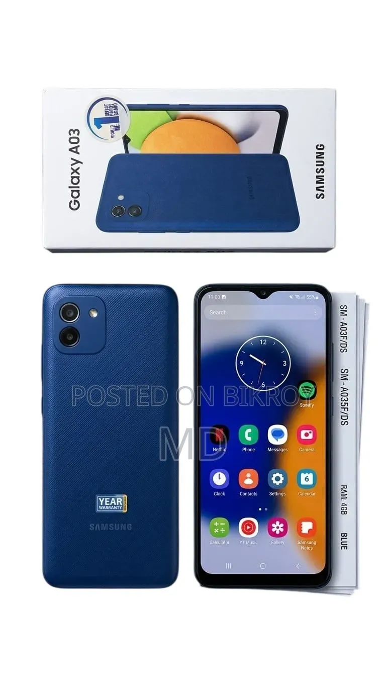 Samsung Galaxy A03 64 GB Blue