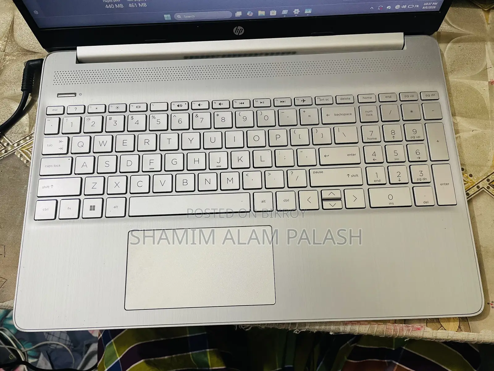 Laptop HP 15s 8gb Intel Core I5 SSD 512gb