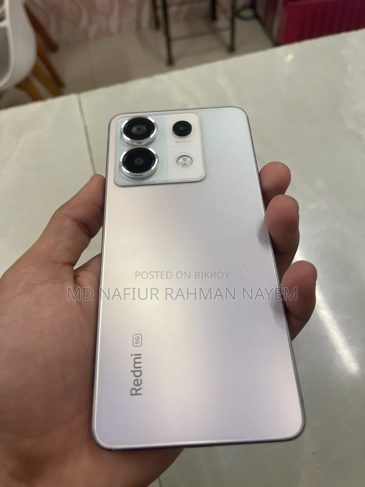 শাওমি রেডমি নোট ১৩ প্রো ৫জি ১২৮ জিবি সাদা