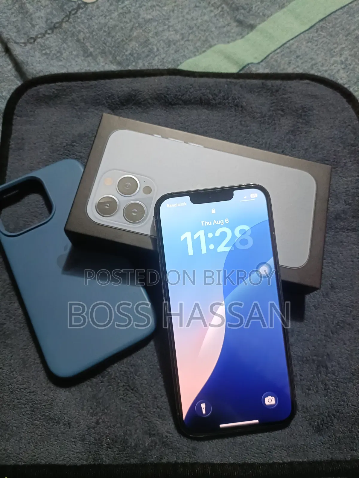 অ্যাপল আইফোন ১৩ প্রো ১২৮ জিবি ব্লু