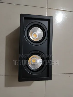 Double Head Surface Mounted LED COB Spotlight 24W