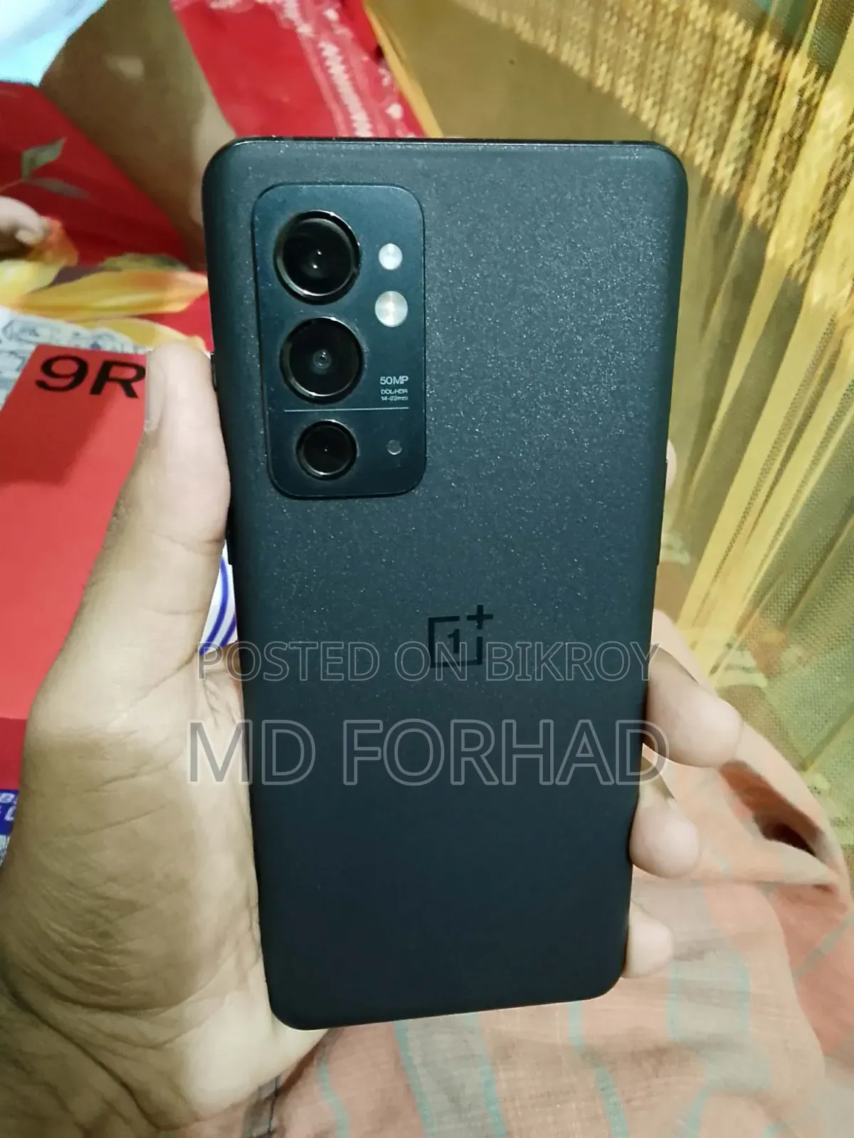 ওয়ানপ্লাস ৯আরটি ২৫৬ জিবি কালো