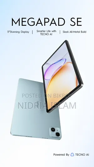 New Tecno Megapad SE 128 GB Gray