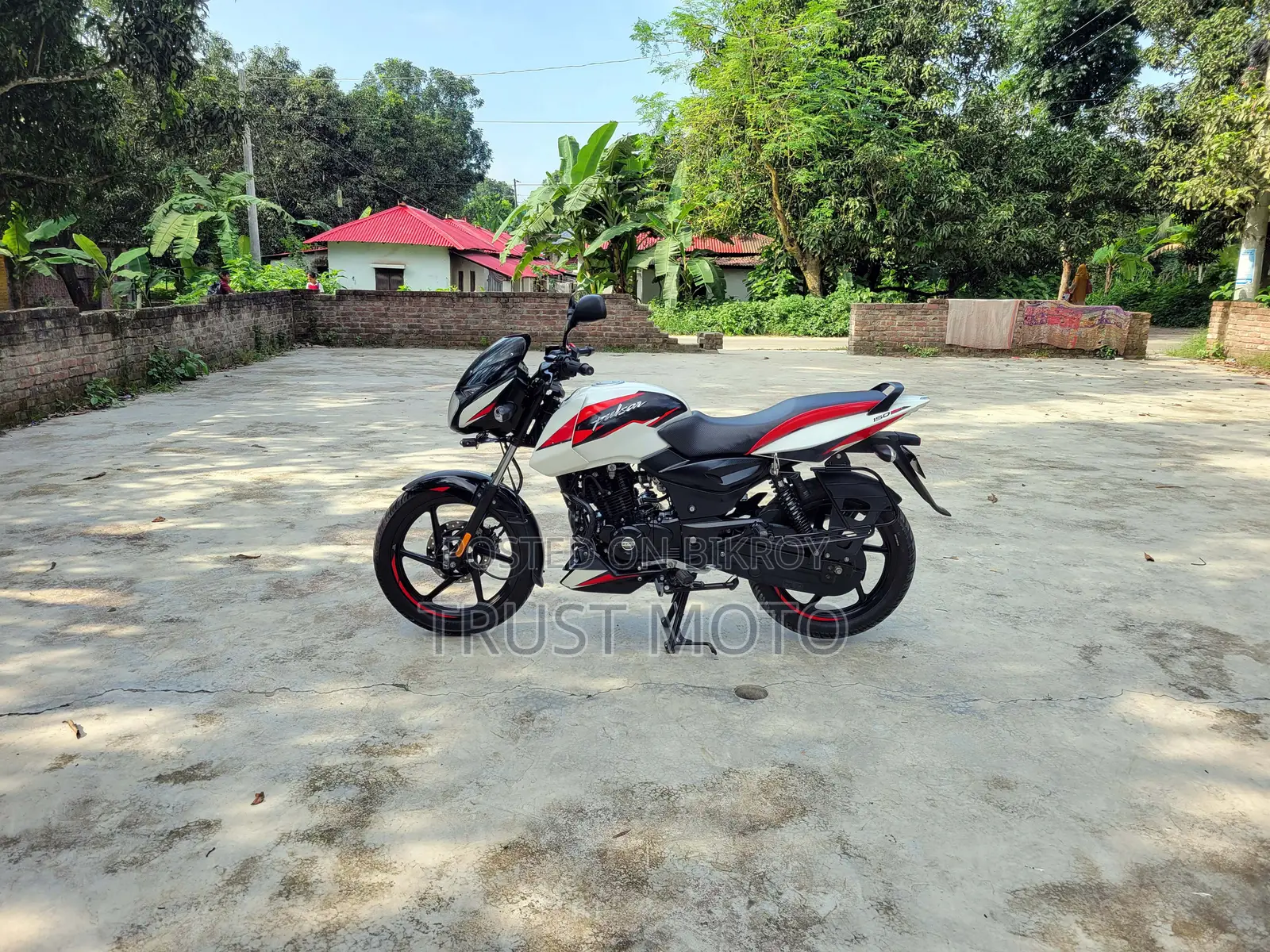 Bajaj Pulsar 150 2023 White