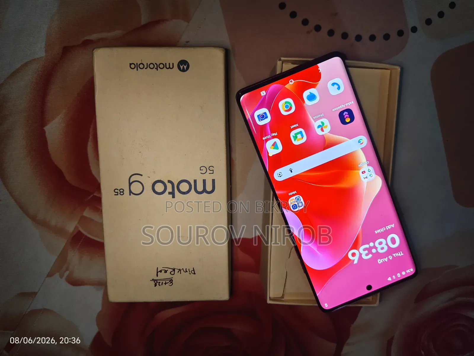 Motorola Moto G85 128 GB Red