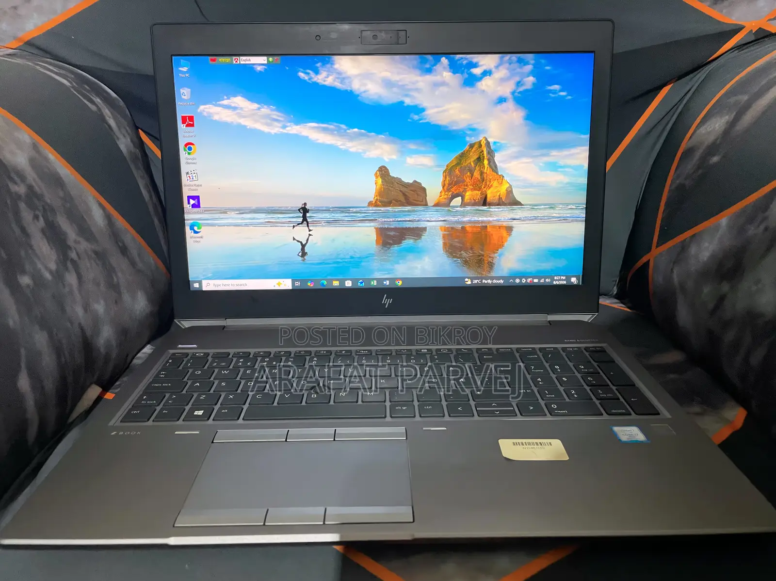 Laptop HP ZBook 15 G5 16GB Intel Core i7 SSD 512GB