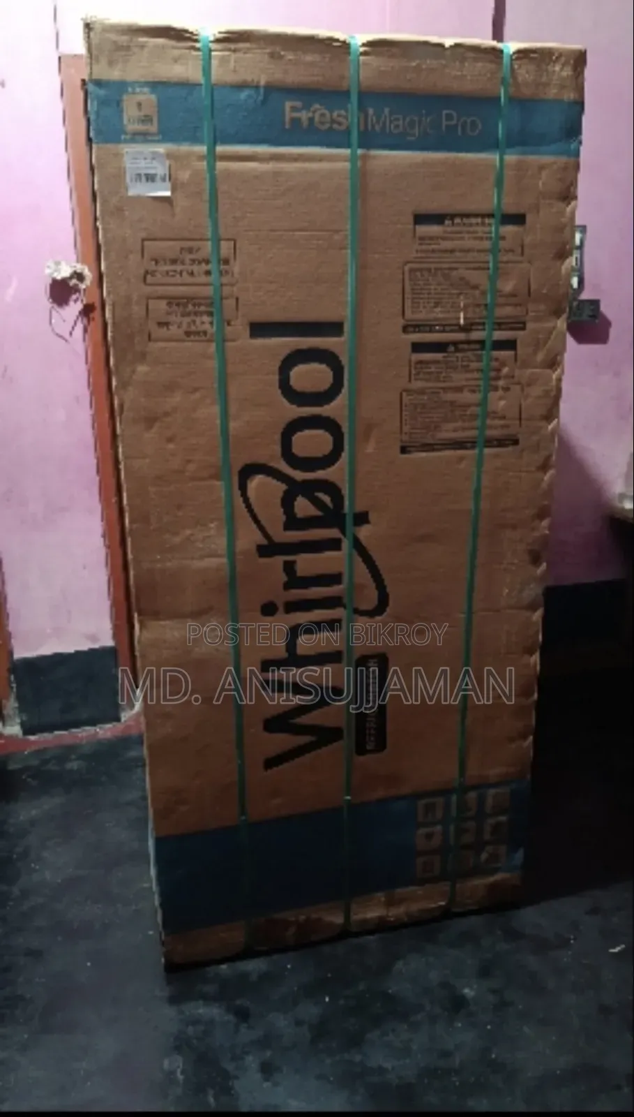 হুইরপুল ২৩৬ লিটার ফ্রেশ ম্যাজিক প্রো ফ্রস্ট রেফ্রিজারেটর