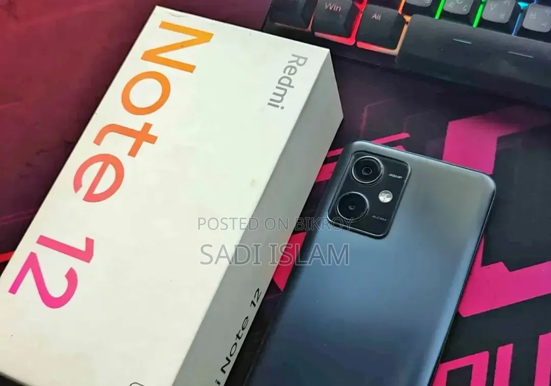 Xiaomi Redmi Note 12 5G 256 GB Black