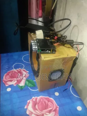 চমৎকার সেটআপ ৩টা স্পিকার বাজানো যাবে