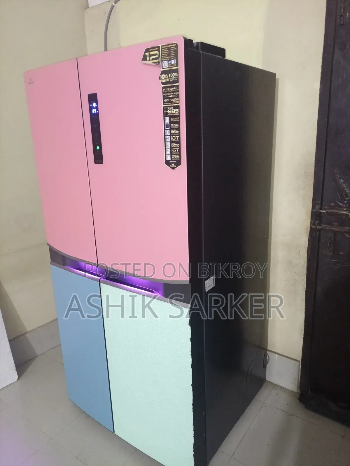 Walton No-Frost Refrigerator 619L
Freeze