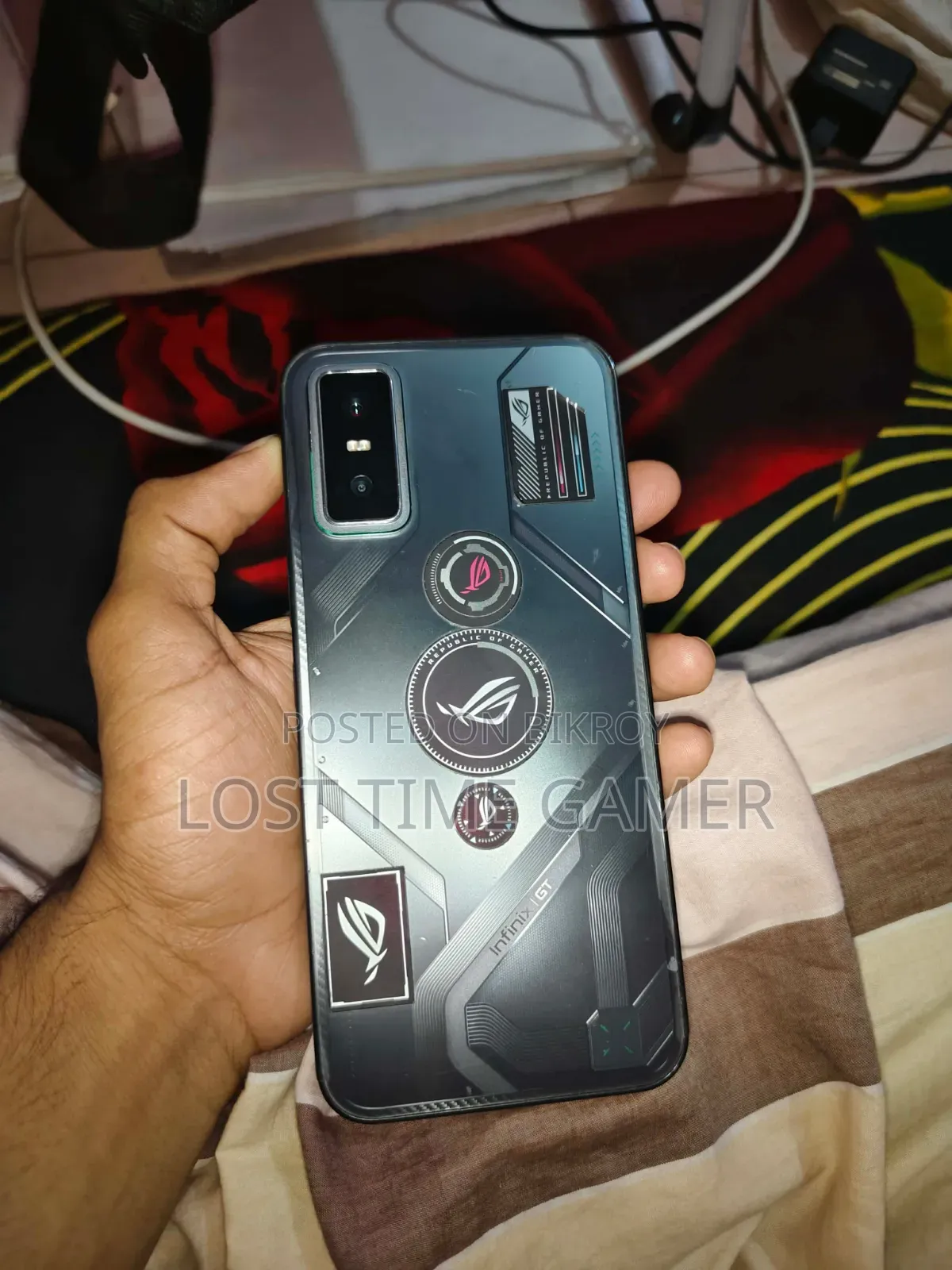 ইনফিনিক্স জিটি ৩০ ৫জি ২৫৬ জিবি ব্ল্যাক