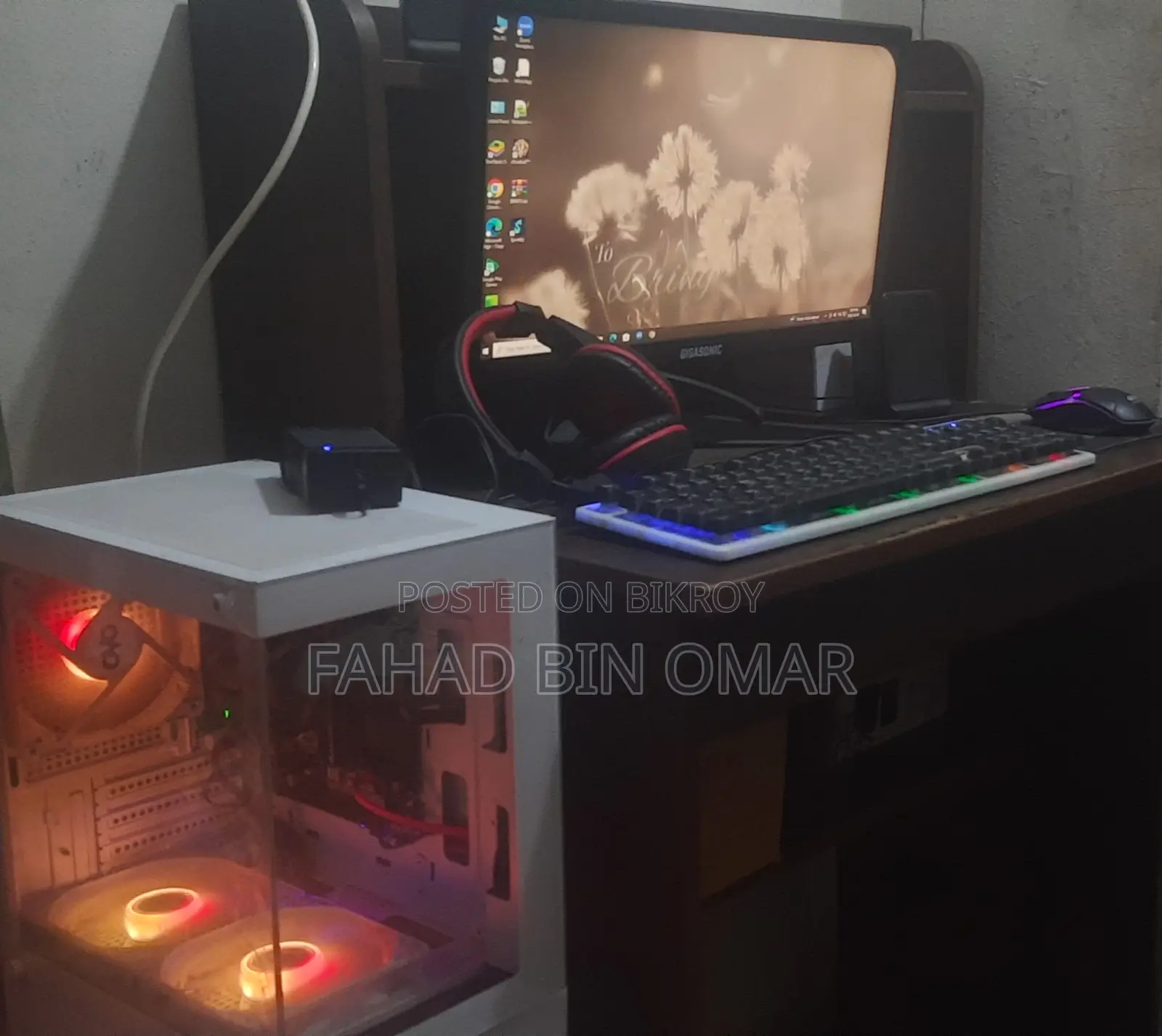 Desktop Computer Gigabyte GB-BRi5H-8250 8GB Intel Core i3 SSD 256GB