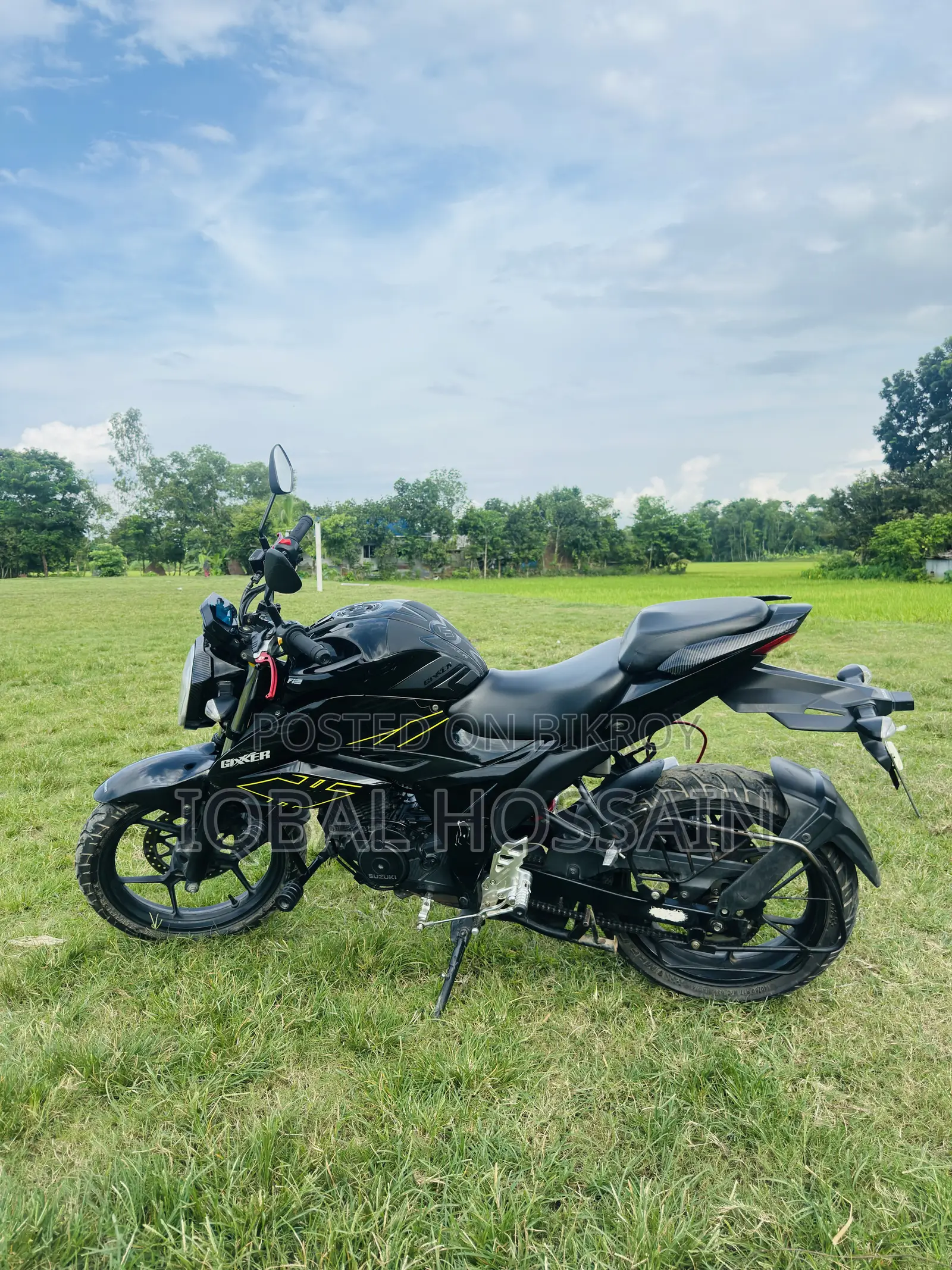 Suzuki Gixxer 2023 Black