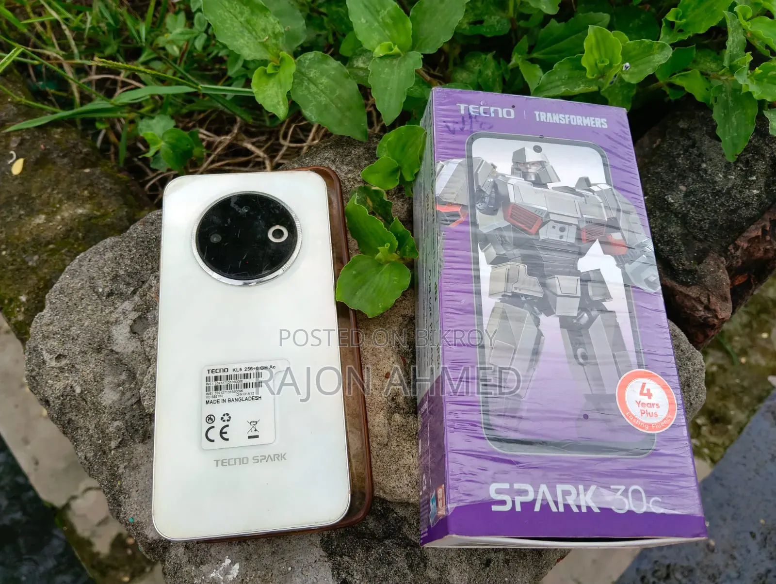 Tecno Spark 30C 128 GB White