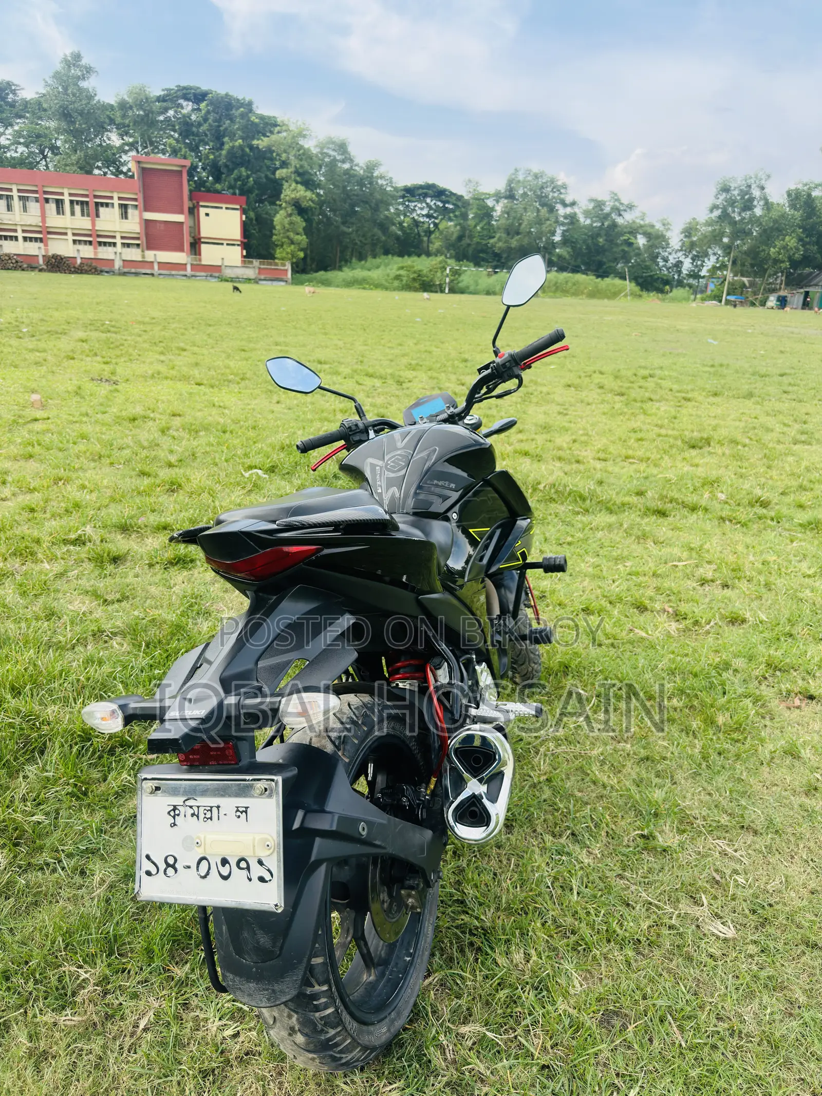 Suzuki Gixxer 2023 Black