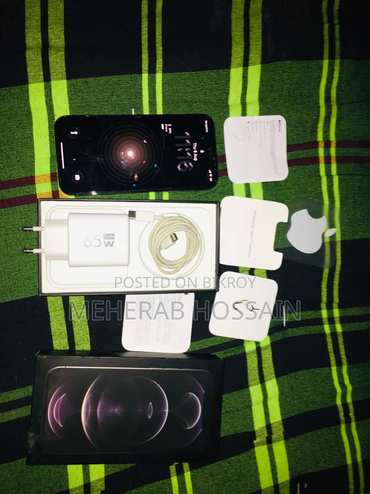 অ্যাপল আইফোন ১২ প্রো ২৫৬ জিবি ব্লু